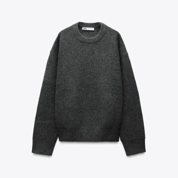 ZARA BASIC KNIT SWEATER - Picture 1 of 1